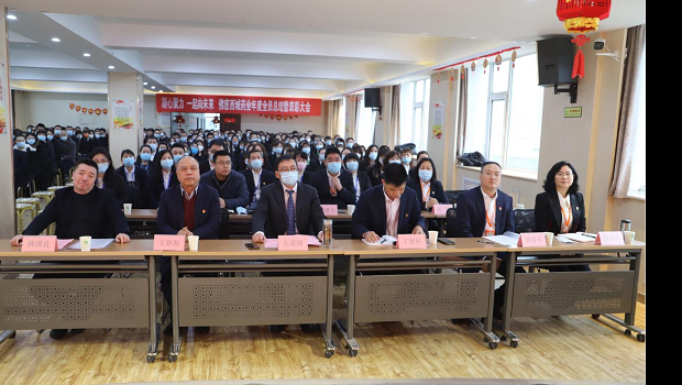 人生就是博集团党委书记、董事长石爱国参加人生就是博西城药业年度总结暨表彰大会